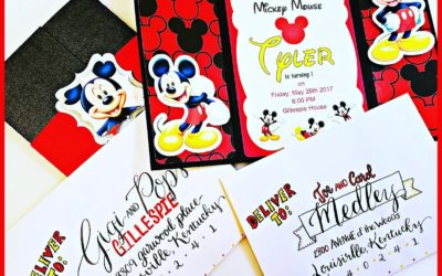 Fun and Creative Birthday Envelope Calligraphy