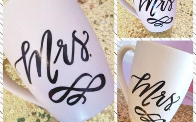 Custom Calligraphy Coffee Mug