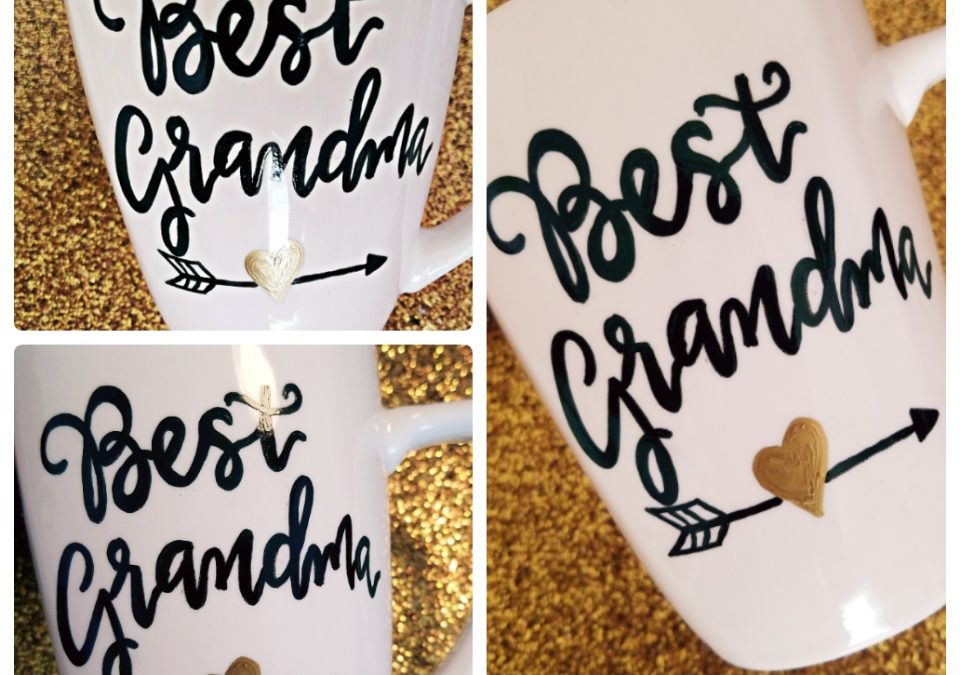 Custom Hand Lettered Coffee Mug for Sale