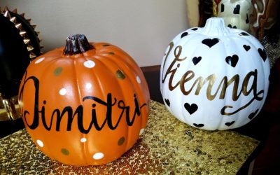 Craft Calligraphy Pumpkins for Sale