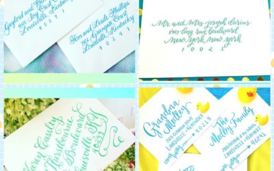 Spring Wedding Calligraphy